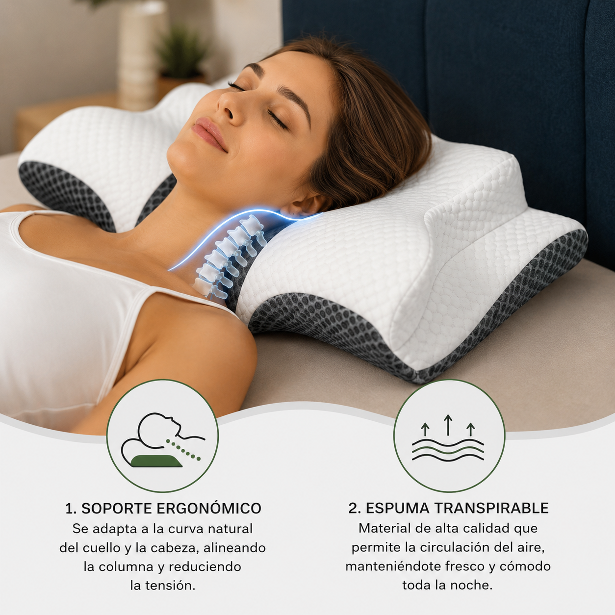 Almohada Ortopedica