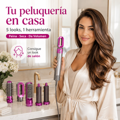 Cepillo Alisador 5 en 1